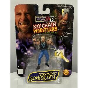 WCW/NWO Diamond Dallas Page Toy Biz Keychain Wrestlers 3" New in Package